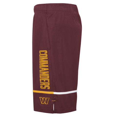 Outerstuff NFL Men's Washington Commanders Rusher Performance Shorts