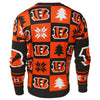 Forever Collectibles NFL Men's Cincinnati Bengals 2016 Patches Ugly Sweater