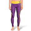 Forever Collectibles NFL Women's Minnesota Vikings Team Stripe Leggings, Purple