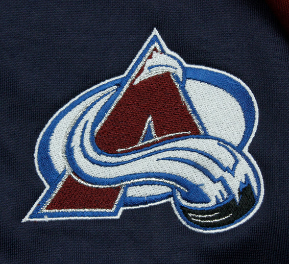 Reebok NHL Youth Girl's Colorado Avalanche 1/4 Zip Active Pullover Hoodie, Navy