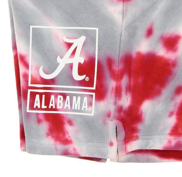 Outerstuff NCAA Boys Youth (8-20) Alabama Crimson Tide Sand Box Tie Dye Shorts