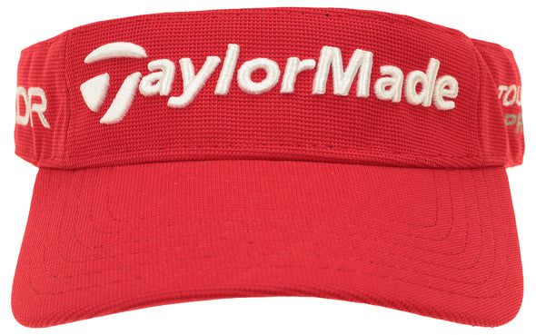 TaylorMade Men's Tour Radar Visor, Red