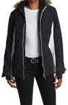 Spyder Women's Wren Faux Fur Hooded Full Zip Jacket, Color Options