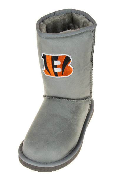 Cuce Shoes Cincinnati Bengals NFL Football Women's The Devotee Boot - Gray