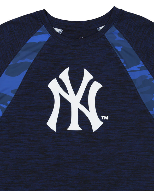 Baseball MLB Men's New York Yankees Tonal Camo Space Dye Tee