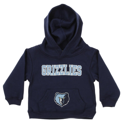 OuterStuff NBA Infant and Toddler Memphis Grizzlies Fleece Hoodie, Navy