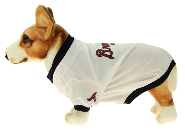 Sporty K9 MLB Atlanta Braves Baseball Dog Jersey