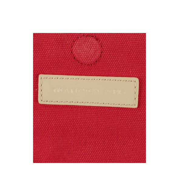 Tila March Zelig Fold-over Canvas Clutch Purse Bag - Pink