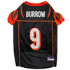 Pets First NFL Dogs & Cats Cincinnati Bengals Joe Burrow #9 Jersey