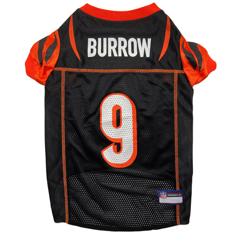 Pets First NFL Dogs & Cats Cincinnati Bengals Joe Burrow #9 Jersey