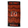 Northwest NFL Cincinnati Bengals State Line Beach Towel, 30x60