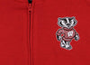Gen 2 NCAA Women's Wisconsin Badgers Team Logo Hoodie, Red