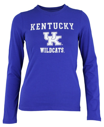 Outerstuff NCAA Youth Girls Kentucky Wildcats Goal Line Long Sleeve Shirt