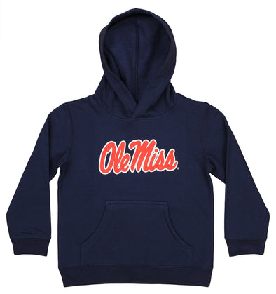 Outerstuff NCAA Kids (4-7) Mississippi Ole Miss Rebels Sueded Fan Hoodie