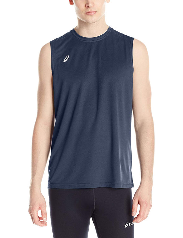 ASICS Men's Circuit 8 Warm-up Sleeveless Top, Color Options