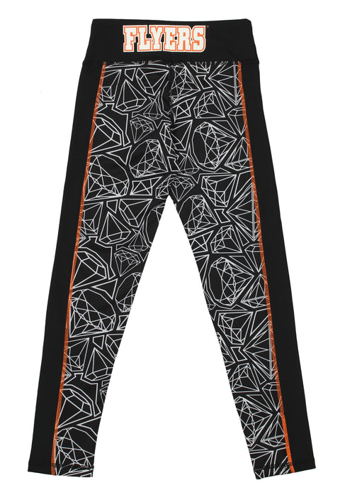 Reebok NHL Youth Girl's Philadelphia Flyers Diamond Leggings
