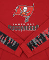 Zubaz NFL Men's Tampa Bay Buccaneers  Hoodie w/ Oxide Sleeves