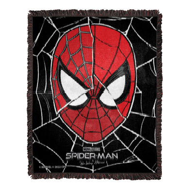 Northwest Spiderman Facing Heroes Woven Jacquard Throw Blanket, 46"W x 60"L