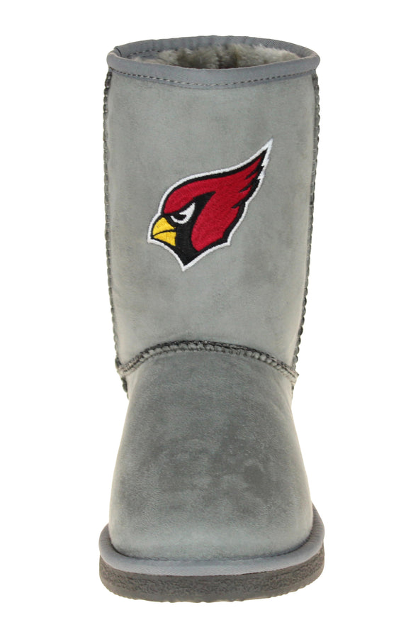 Cuce Shoes Arizona Cardinals NFL Football Women's The Devotee Boot - Gray