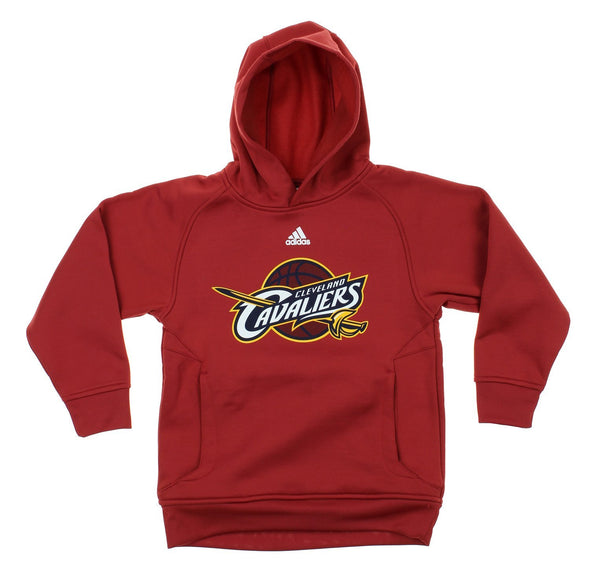 Adidas NBA Youth Cleveland Cavaliers Basketball Team Logo Pullover Hoodie