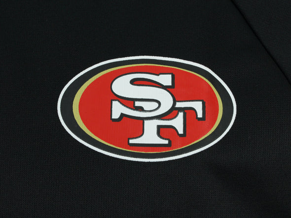 Zubaz NFL Men's San Francisco 49ers Full Zip Fleece Zip Up Hoodie