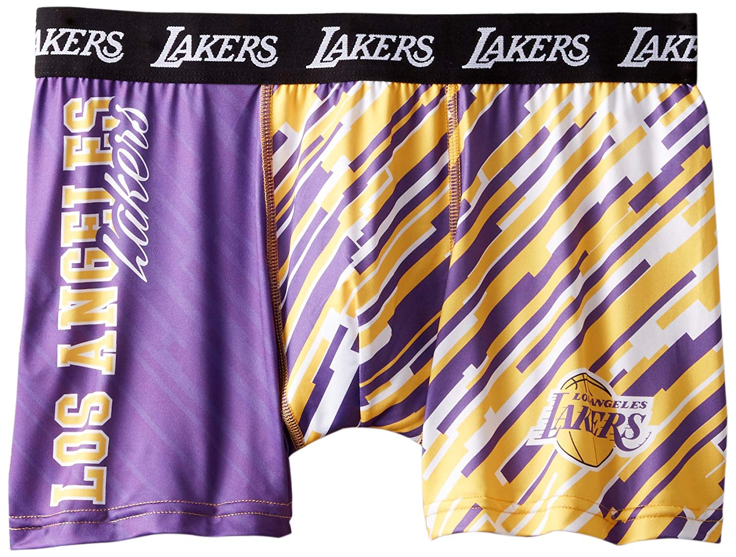 Klew Men's NBA Los Angeles Lakers Wordmark Underwear – Fanletic