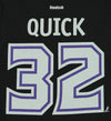 Reebok NHL Men's Los Angeles Kings Jonathan Quick #32 Player T-Shirt, Black