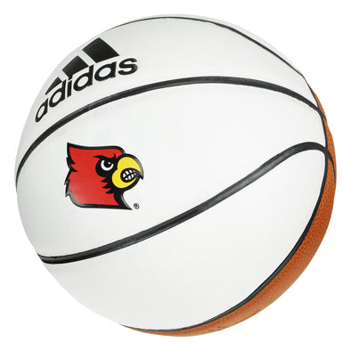 Adidas NCAA Louisville Cardinals Mini Autograph Basketball, Size 3