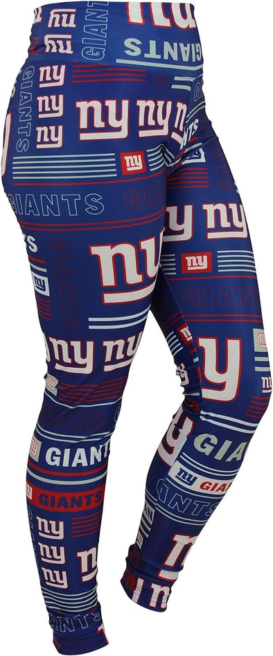 Zubaz NFL Women's New York Giants Column 24 Style Leggings