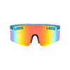 FOCO X Zubaz NFL Collab 90s Retro Swag Sunglasses, Detroit Lions