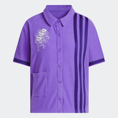 Adidas Women's Hoop York City Shooting Shirt, Purple Rush