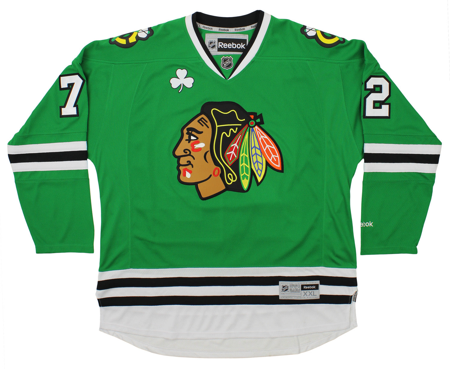 Reebok Men's NHL Chicago Blackhawks Panarin #72 St. Patrick's Day Prem –  Fanletic