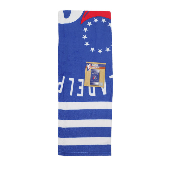 Northwest NBA Philadelphia 76Ers "Stripes" Beach Towel, 30" x 60"