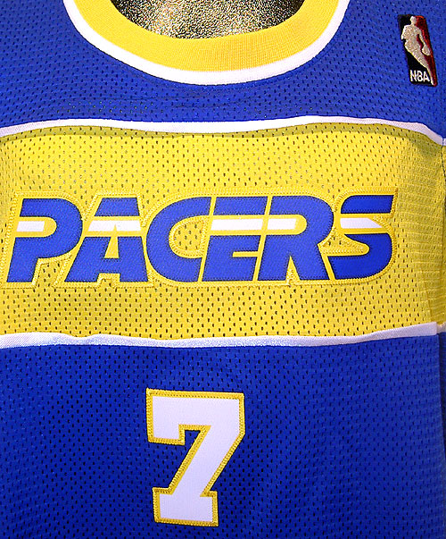 old pacers jersey
