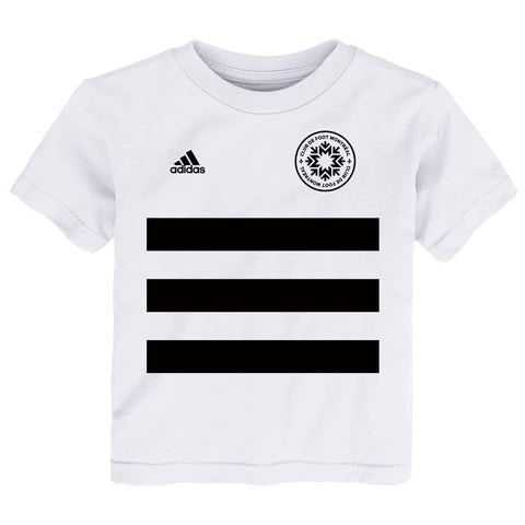 Adidas MLS Kids Boys (4-7) Montreal Impact Three Stripe Life Pitch Tee