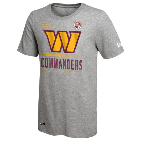 New Era Men's Washington Commanders Combine Authentic Red Zone T-Shirt