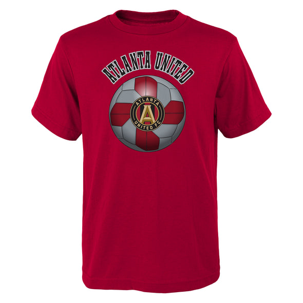 Outerstuff MLS Youth Boys (8-20) Atlanta United Gameready Fan Tee Shirt