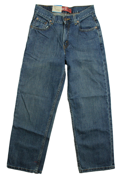 Levi's 550 Youth Boys Husky Relaxed Fit Denim Jeans - Blue