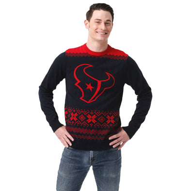 FOCO NFL Men's Houston Texans 2021 Ugly Sweater