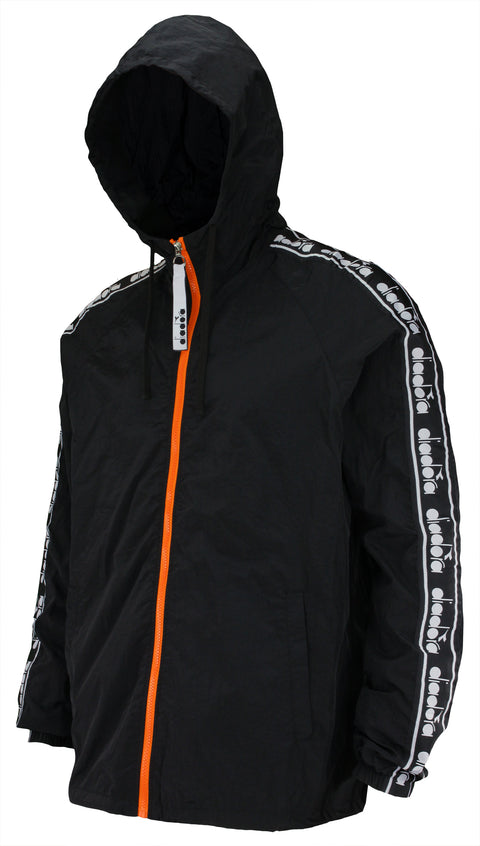 Diadora Men's Trofeo Full Zip Hooded Jacket, Color Options