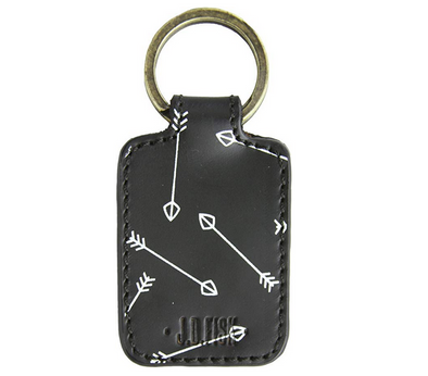 JD Fisk Tab Keyring, Color Options