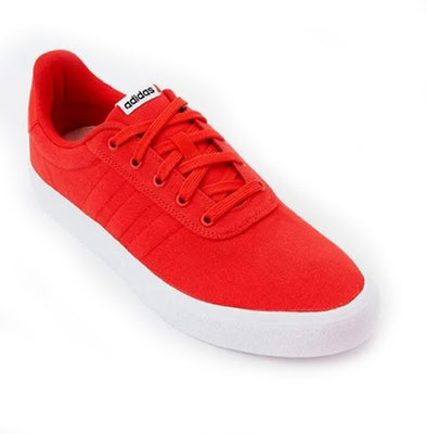 Adidas Men's Vulc Raid3r Skateboarding Shoes, Vivid Red/White