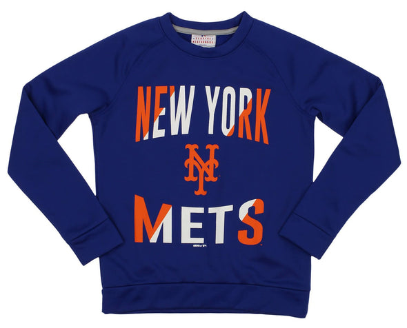 Outerstuff MLB Youth/Kids New York Mets Performance Fleece Sweatshirt