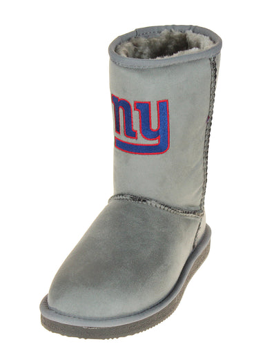 Cuce Shoes New York Giants NFL Football Women's The Devotee Boot - Gray