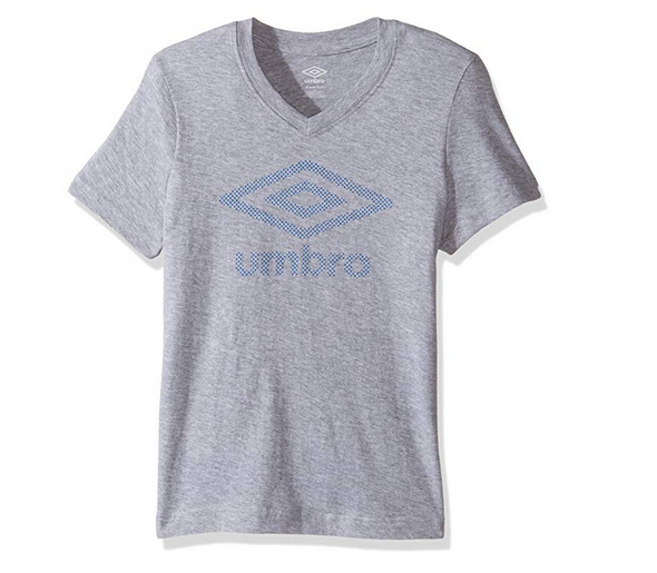 Umbro Youth Girls Logo Mesh Short Sleeve Tee, Color Options