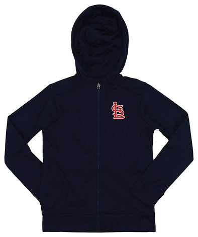Outerstuff MLB Youth/Kids St. Louis Cardinals Performance Full Zip Hoodie