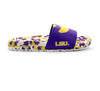 Hype Co College NCAA Unisex LSU Tigers Sandal Slides