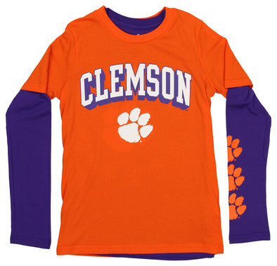 Outerstuff NCAA Youth Clemson Tigers For the Love of the Game 3 in 1 Tee Combo
