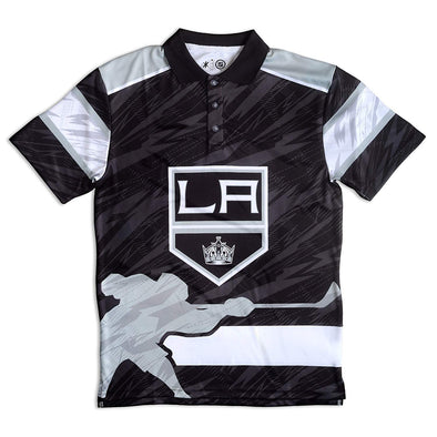 Forever Collectibles NHL Men's Los Angeles Kings Thematic Polo Shirt
