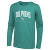 Outerstuff NFL Men's Miami Dolphins Up Field Performance T-Shirt Top